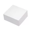Boîte patisserie blanche 16x16x8cm (M)